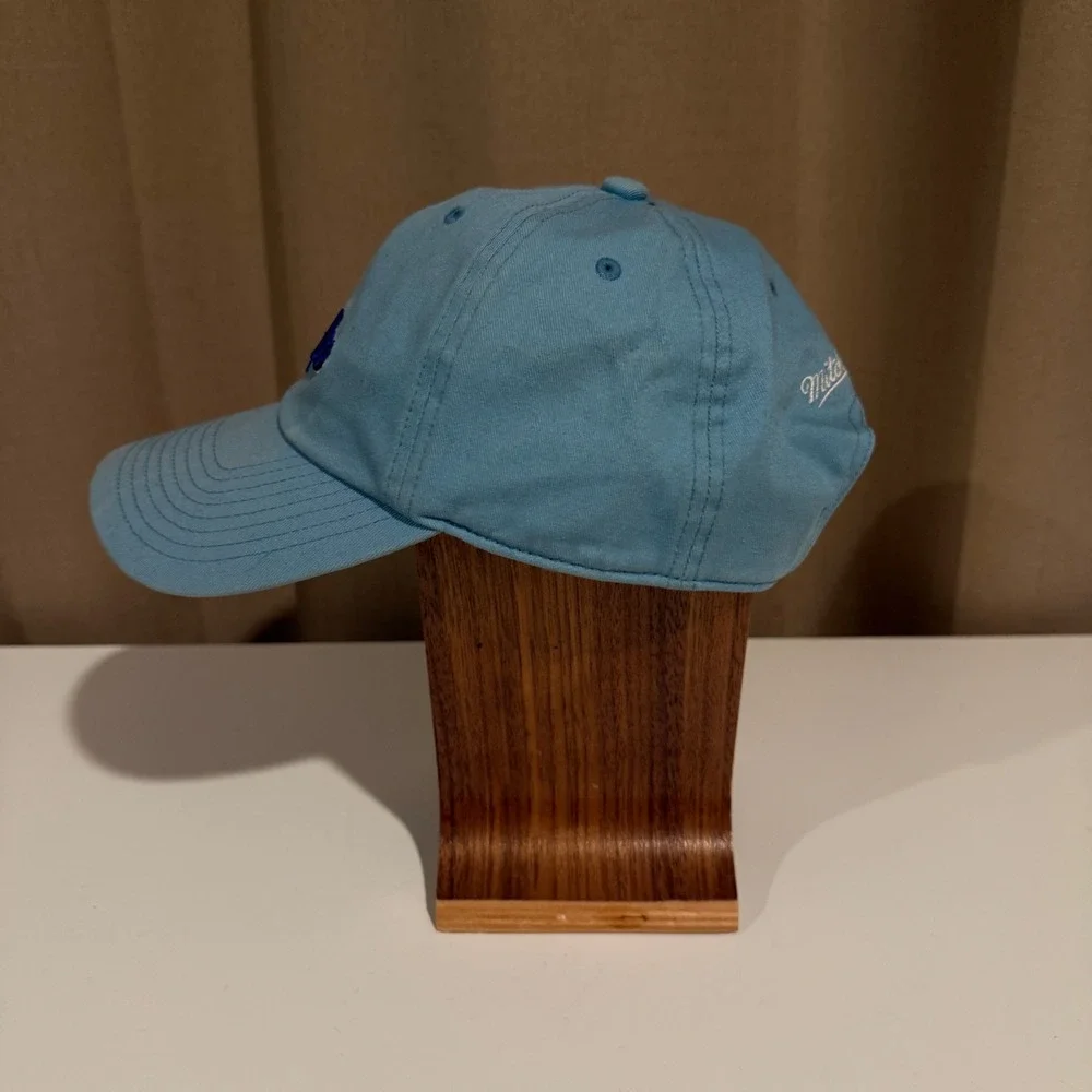 Mitchell Ness Los Angeles Script‎ Baseball Cap Light Blue Snapback NBA